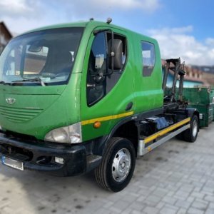 foto 9t hák kontejner 6míst 4x2 Avia D90 Cummins nové pneu